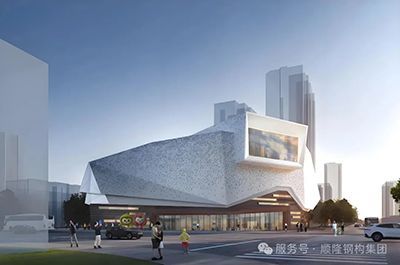 “大眼睛” 点亮未来丨顺隆钢构助力温州儿童艺术剧院顺利结顶