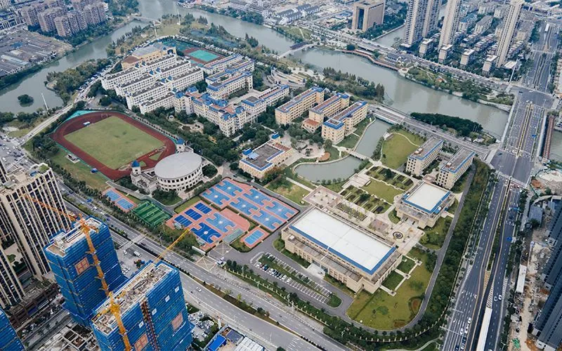 温州市第二外国语学校报告厅、游泳馆